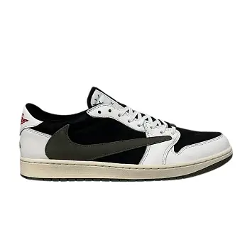 Travis Scott x Women's Air Jordan 1 Retro Low OG SP Olive Friends & Family - 1