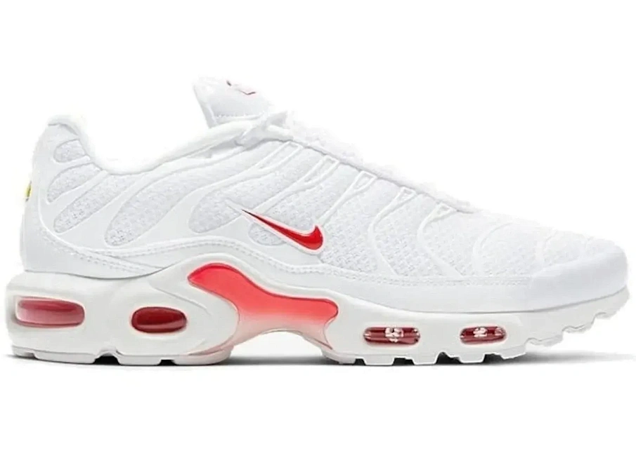 Фото № 1 с приближением к товару «‎Nike Air Max Plus White Red »