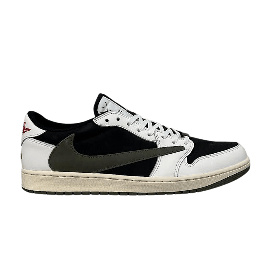 Фото № 1 с приближением к товару «‎Travis Scott x Women's Air Jordan 1 Retro Low OG SP Olive Friends & Family»