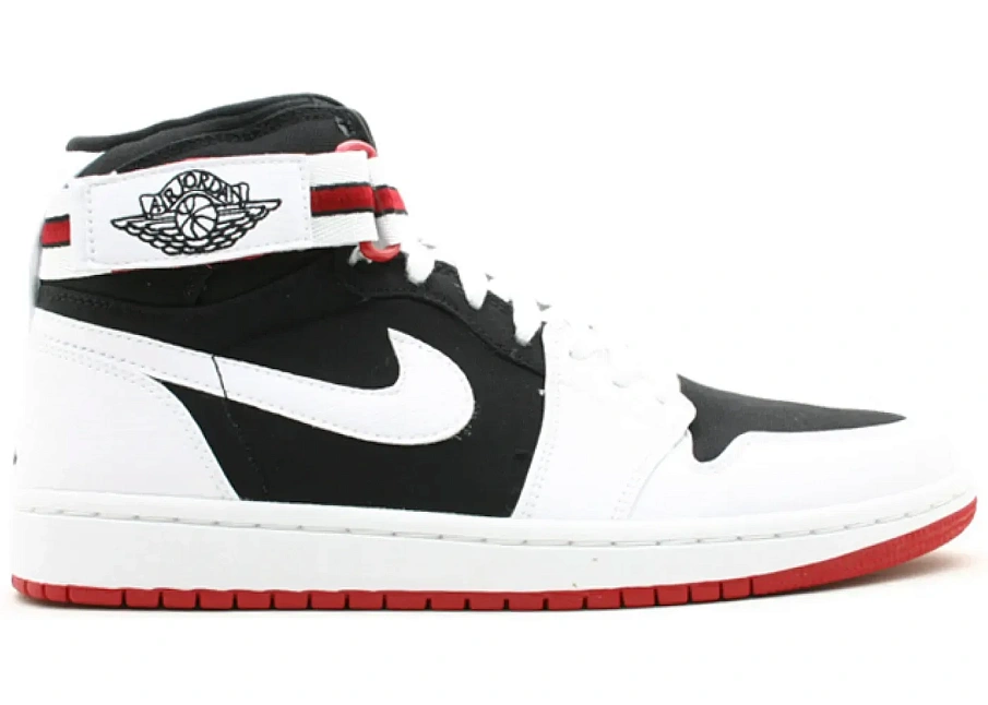 Фото № 1 с приближением к товару «‎Jordan 1 Retro High Strap White Black Varsity Red»