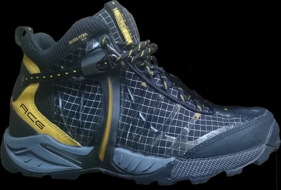 Фото № 1 с приближением к товару «‎Nike Air Zoom Tallac ACG GTX Black Yellow»
