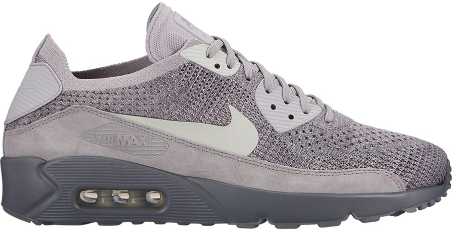 Фото № 1 с приближением к товару «‎Nike Air Max 90 Ultra 2.0 Flyknit Atmosphere Grey»