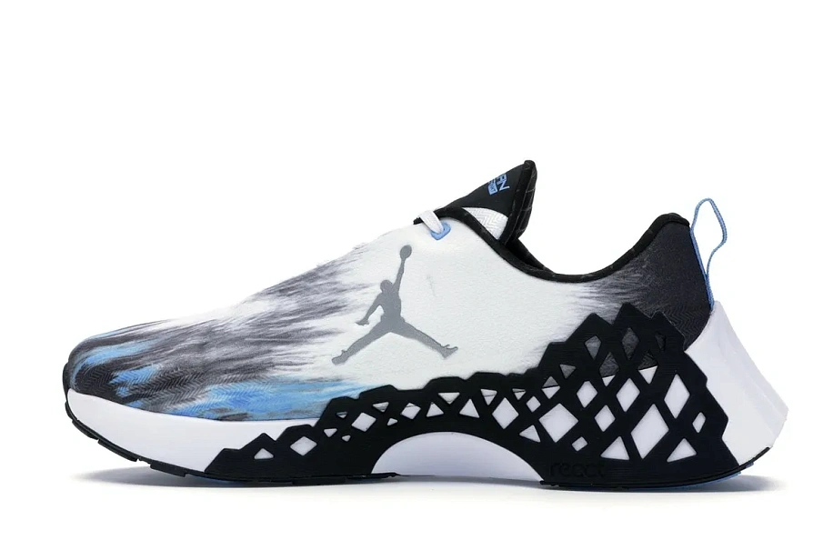 Фото № 6 с приближением к товару «‎Jordan Trunner Nxt React White Black University Blue»