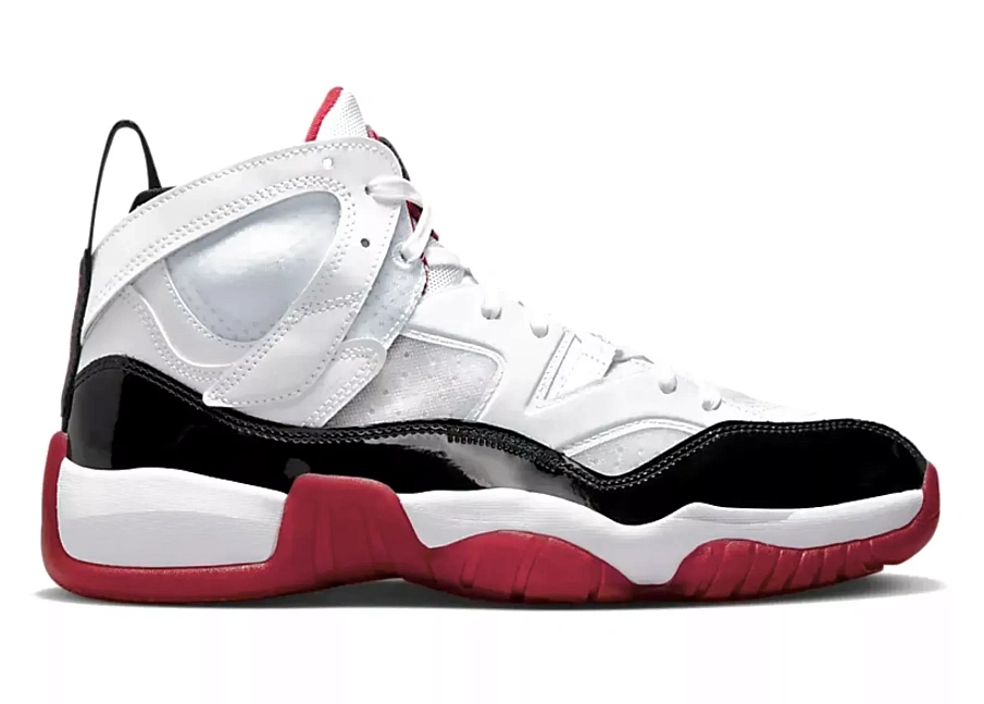 Фото № 1 с приближением к товару «‎Jordan Jumpman Two Trey White Gym Red Black»