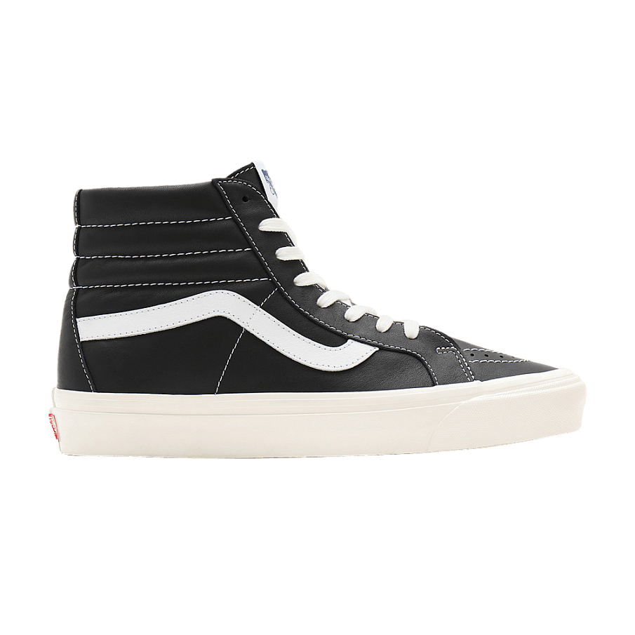 Фото № 1 с приближением к товару «‎Vans Sk8-Hi 38 DX Anaheim Factory - Black Leather»
