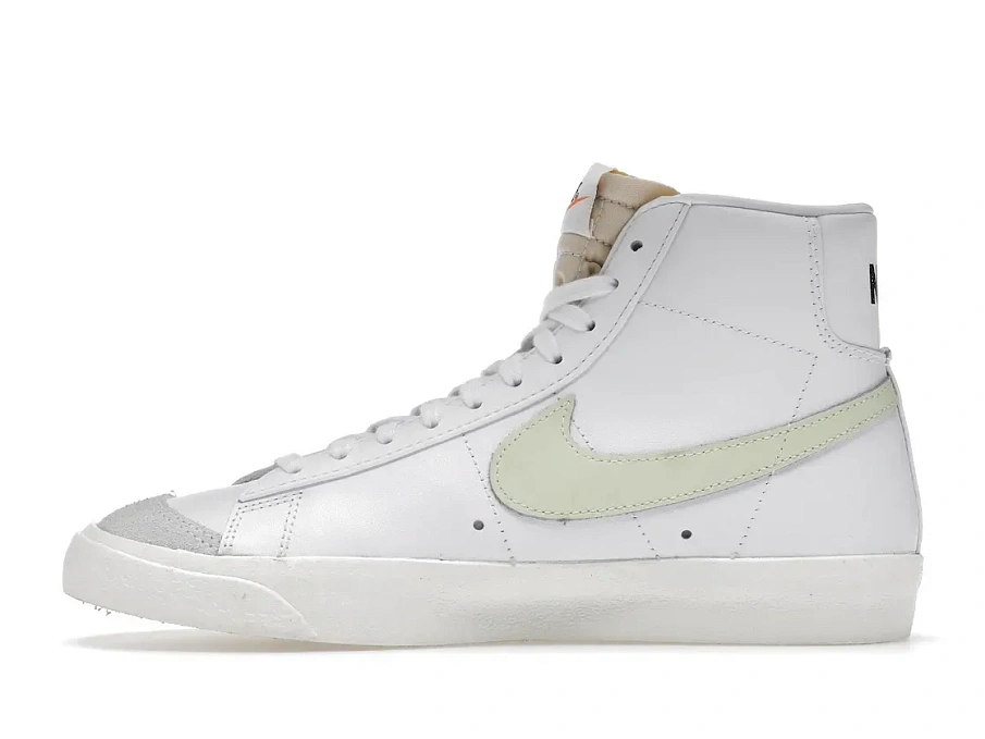 Фото № 3 с приближением к товару «‎Nike Blazer Mid 77 White Barely Volt »