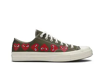 Comme des Garçons Play x Converse Chuck 70 Low Top Multi Heart - 2