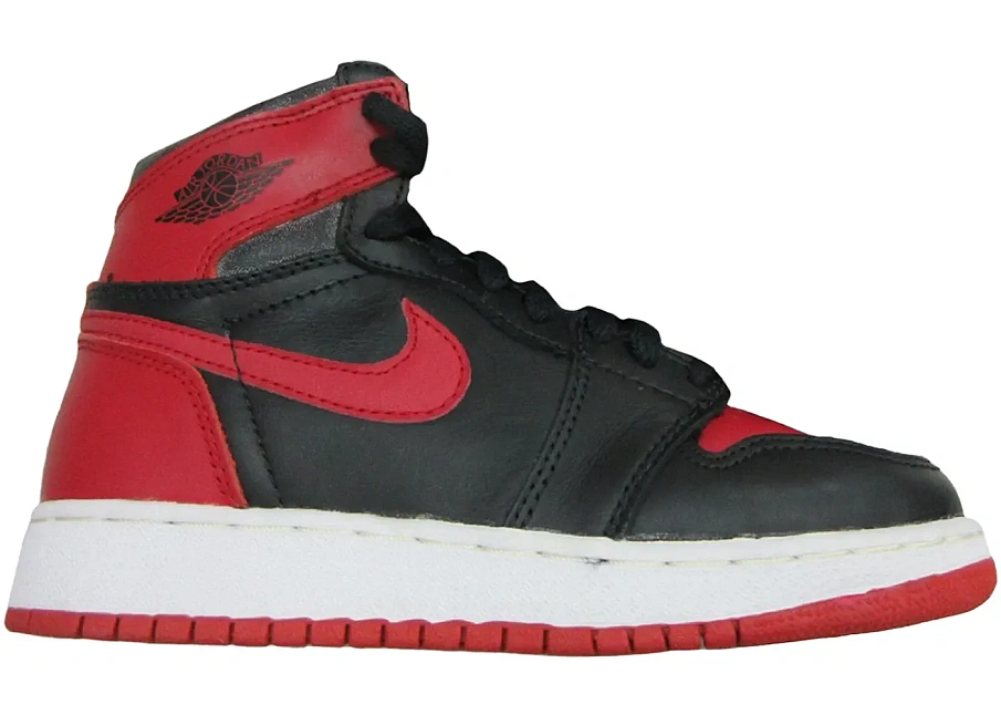 Фото № 1 с приближением к товару «‎Jordan 1 Retro Bred (1994) (BG)»