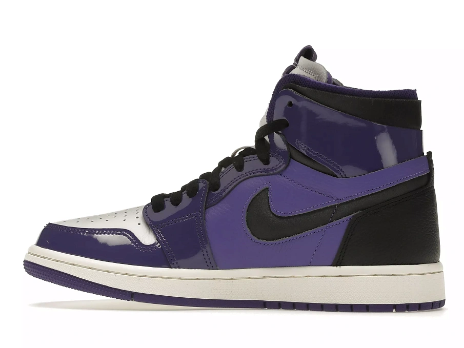 Фото № 4 с приближением к товару «‎Jordan 1 High Zoom Air CMFT Purple Patent »