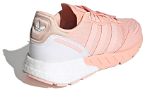 Фото № 4 с приближением к товару «‎adidas originals ZX 1K Boost For Women PinkGrey»