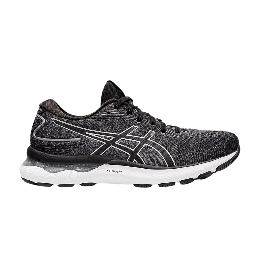 Фото № 1 с приближением к товару «‎Asics Women's Gel Nimbus 24 Wide Black White»