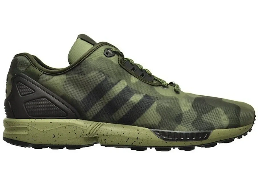 Фото № 1 с приближением к товару «‎adidas ZX Flux Decon Green Camo»