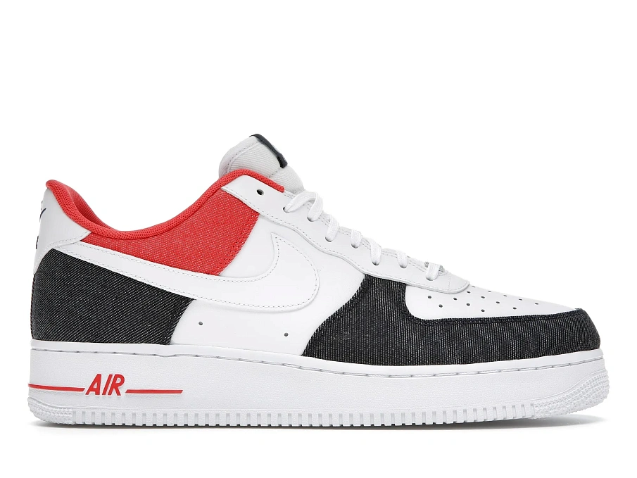 Фото № 1 с приближением к товару «‎Nike Air Force 1 Low USA Denim»