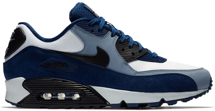 Фото № 1 с приближением к товару «‎Nike Air Max 90 Blue Void Black Ashen Slate»