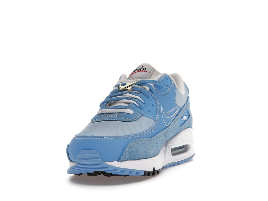 Фото № 4 с приближением к товару «‎Nike Air Max 90 SE First Use University Blue»