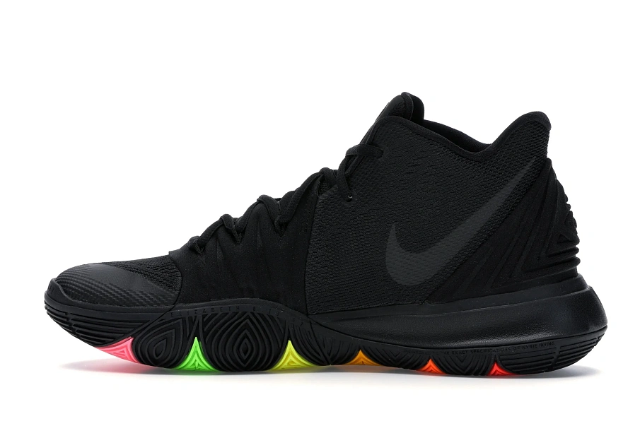 Фото № 5 с приближением к товару «‎Nike Kyrie 5 Black Rainbow Soles»