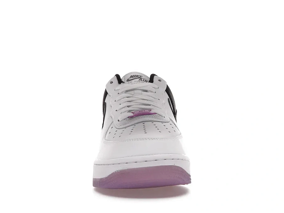 Фото № 2 с приближением к товару «‎Nike Air Force 1 Low Splatter Barely Volt Fuchsia Glow »