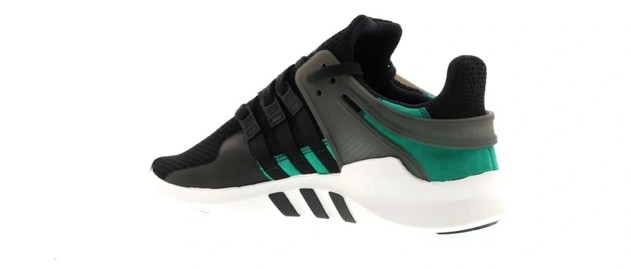Фото № 3 с приближением к товару «‎adidas EQT Support ADV Core Black Sub Green Vintage White»