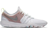 Фото № 1 с приближением к товару «‎Nike Free TR 7 White Metallic Silver Elemental Rose »