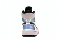 Фото № 4 с приближением к товару «‎Jordan 1 Mid Dirty Powder Iridescent »