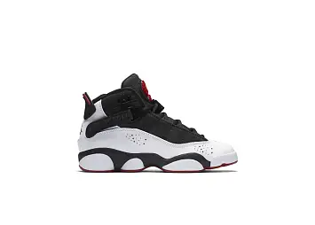 Jordan 6 Rings Black Gym Red 