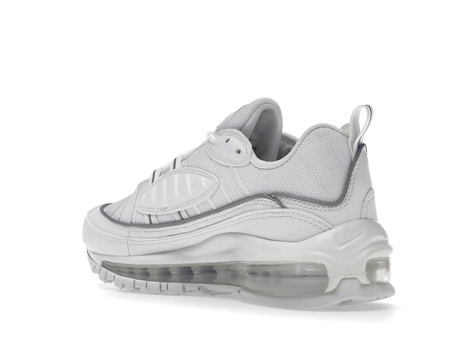 Фото № 6 с приближением к товару «‎Nike Air Max 98 Triple White »