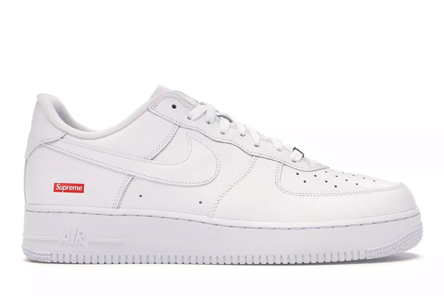 Фото № 1 с приближением к товару «‎Nike Air Force 1 Low Supreme White»