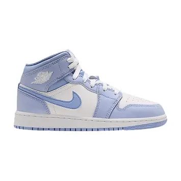 Air Jordan 1 Mid GS Hydrogen Blue Aluminum - 1