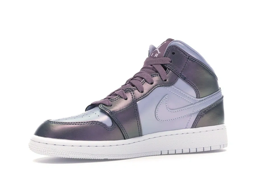 Фото № 4 с приближением к товару «‎Jordan 1 Mid Monsoon Blue »