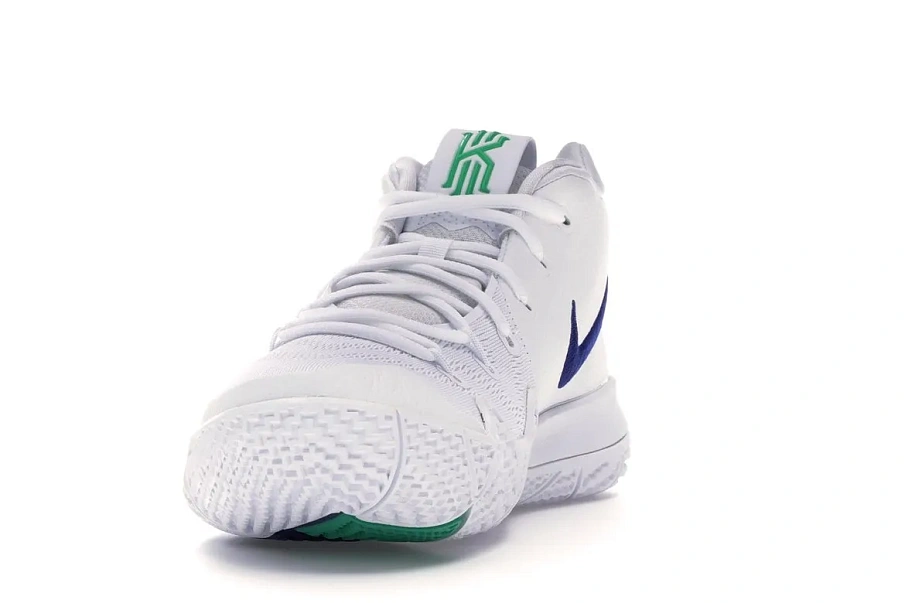 Фото № 2 с приближением к товару «‎Nike Kyrie 4 White Deep Royal Blue»