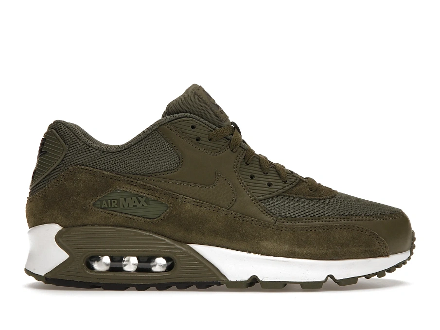 Фото № 1 с приближением к товару «‎Nike Air Max 90 Medium Olive»