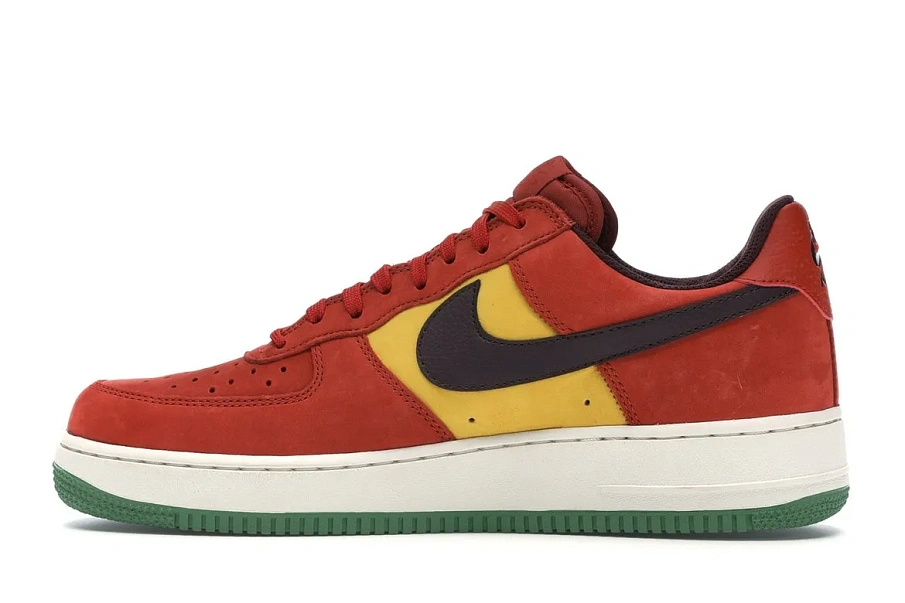 Фото № 5 с приближением к товару «‎Nike Air Force 1 Retro EYBL Dragon Red»