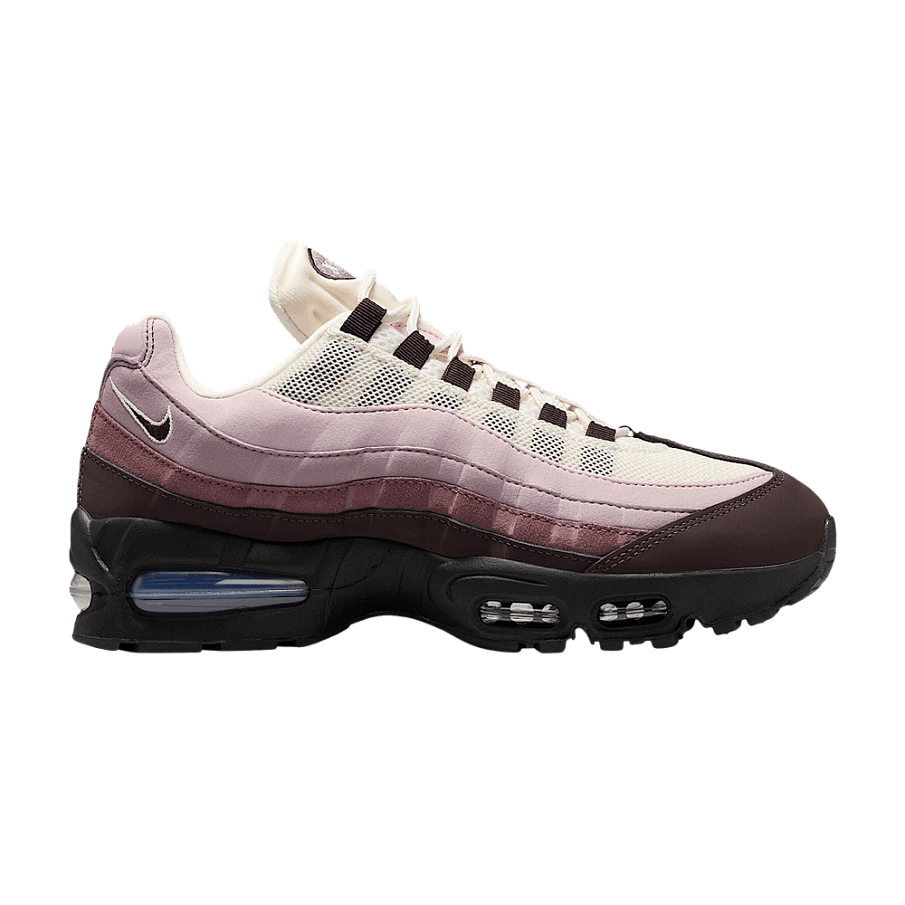 Фото № 1 с приближением к товару «‎Nike Women's Air Max 95 Big Bubble - Black Tattoo Light Violet Ore»