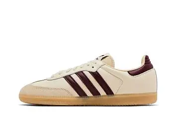 adidas Samba OG Wonder White Shadow Red Gum - 4