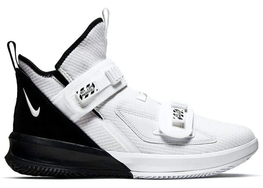 Фото № 1 с приближением к товару «‎Nike LeBron Solder 13 SFG White Black»
