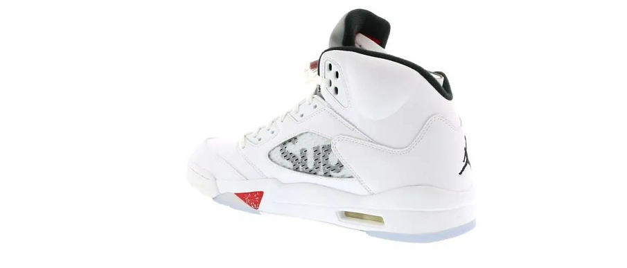 Фото № 3 с приближением к товару «‎Jordan 5 Retro Supreme White»