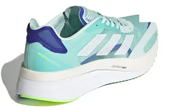 adidas Wmns Adizero Boston 10 Running Shoes BlueGreen - 4