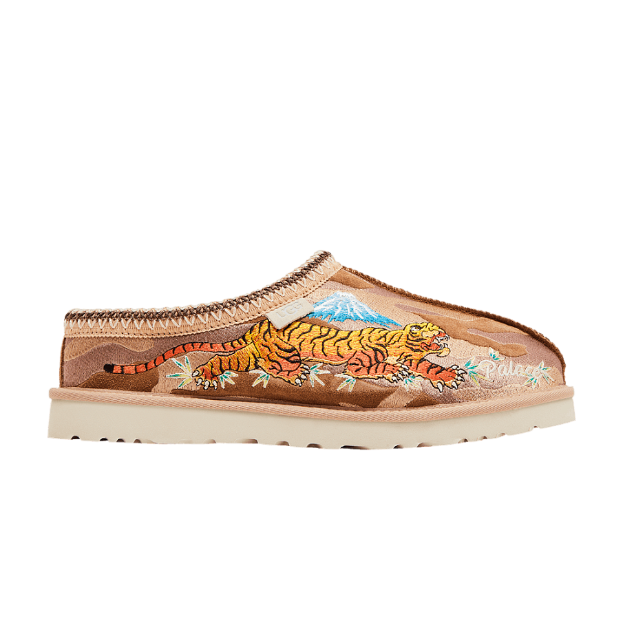 Фото № 1 с приближением к товару «‎Palace x UGG Tasman Slipper Chestnut Camo»