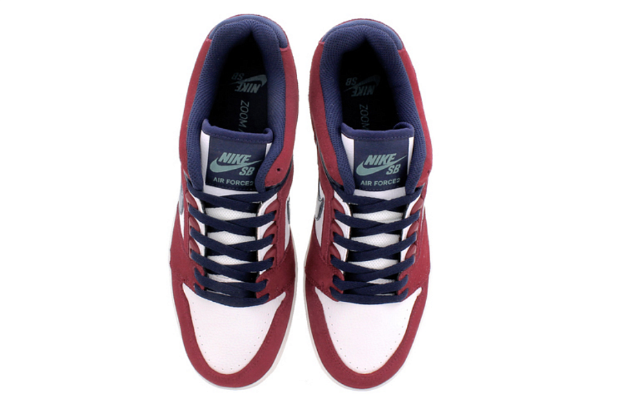 Фото № 3 с приближением к товару «‎Nike SB Air Force 2 Low Team Red Obsidian»