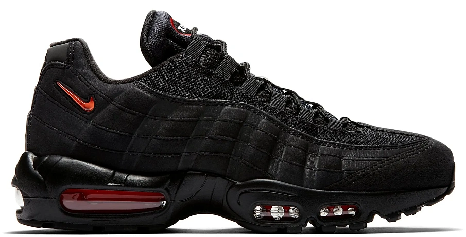 Фото № 1 с приближением к товару «‎Nike Air Max 95 Jelly Swoosh Black»