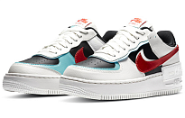 Фото № 2 с приближением к товару «‎Nike Wmns Air Force 1 Shadow 'White Bleached Aqua'»
