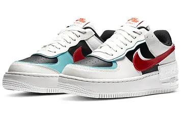 Nike Wmns Air Force 1 Shadow 'White Bleached Aqua' - 3