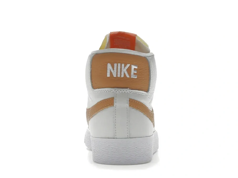 Фото № 4 с приближением к товару «‎Nike SB Zoom Blazer Mid ISO White Light Cognac»