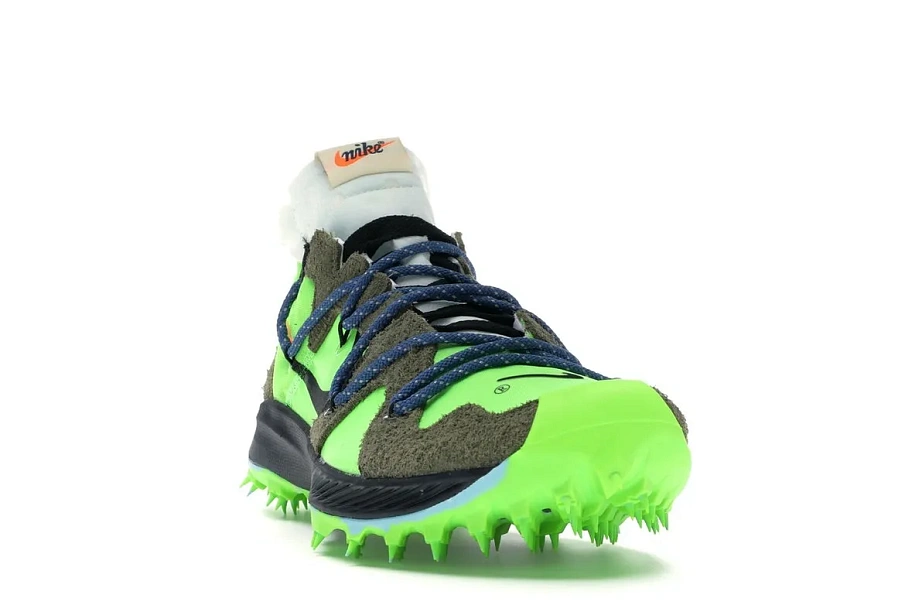 Фото № 3 с приближением к товару «‎Nike Zoom Terra Kiger 5 OFF-WHITE Electric Green »