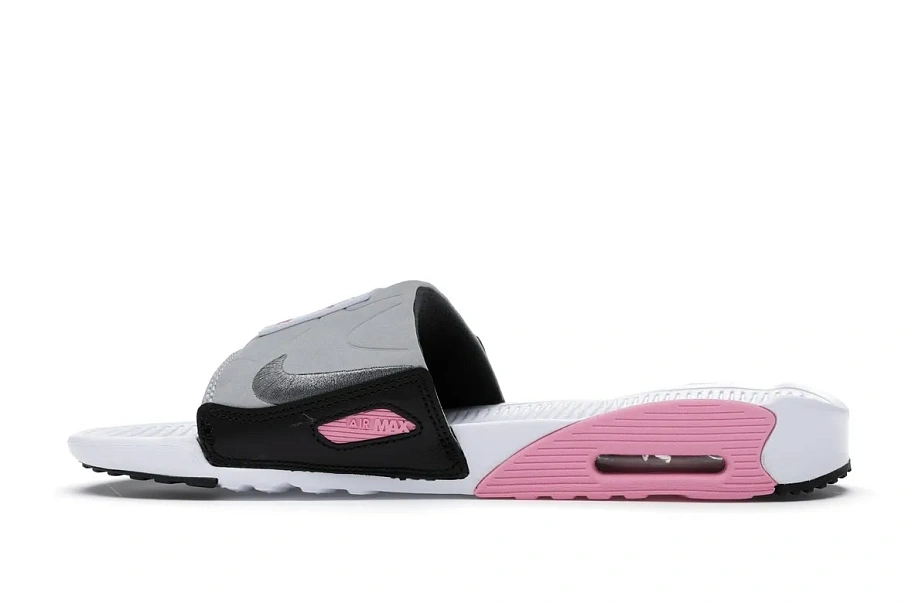 Фото № 5 с приближением к товару «‎Nike Air Max 90 Slide White Rose Cool Grey»