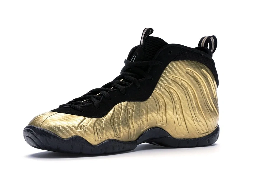 Фото № 3 с приближением к товару «‎Nike Air Foamposite Pro Metallic Gold »