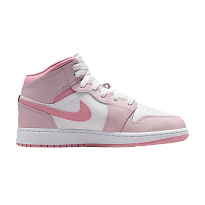 Фото № 1 с приближением к товару «‎Air Jordan 1 Mid GS Pearl Pink White»