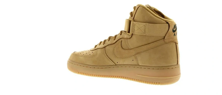 Фото № 2 с приближением к товару «‎Nike Air Force 1 High Wheat (2015)»