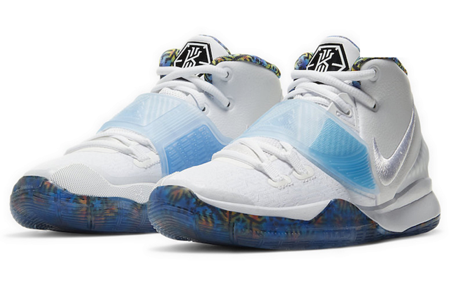 Фото № 3 с приближением к товару «‎Nike Kyrie 6 White Sapphire (Gs)»