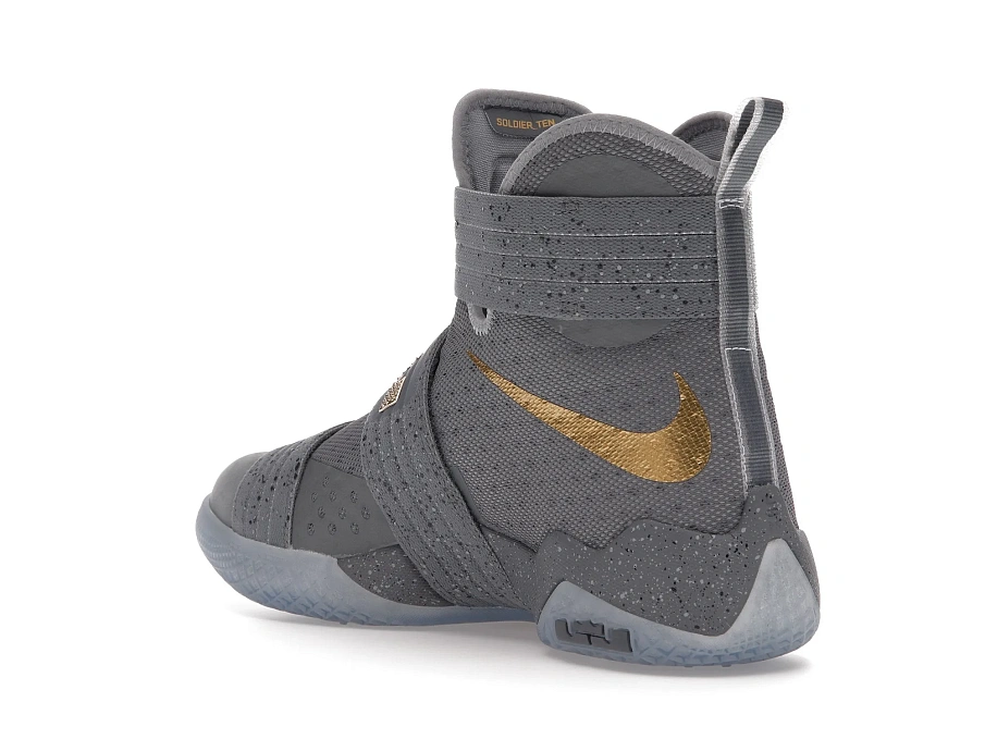 Фото № 6 с приближением к товару «‎Nike LeBron Zoom Soldier 10 Battle Grey»